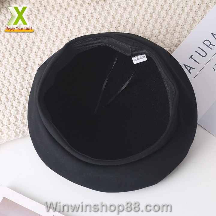 Mũ Nồi Dạ Beret Chất Kaki Phong Cách Hàn Quốc NK487, Mũ Nón Thời Trang Phong Cách Dành Cho Cả Nam Và Nữ - Winz.vn