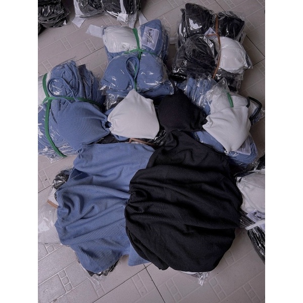 ĐẦM BODY HAI DÂY CÚP NGỰC PHỐI MÀU HỞ EO SEXY ( có mod )