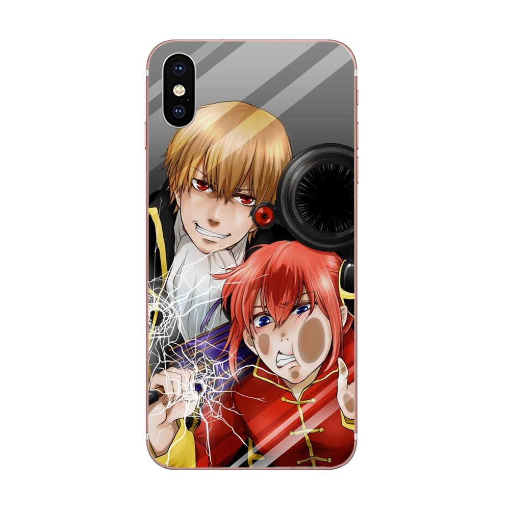 Ốp Lưng Mềm In Hình Anime Gintama Cho Apple Iphone 11 Pro X Xs Max Xr 4 4s 5 5c 5s Se Se2 6 6s 7 8 Plus