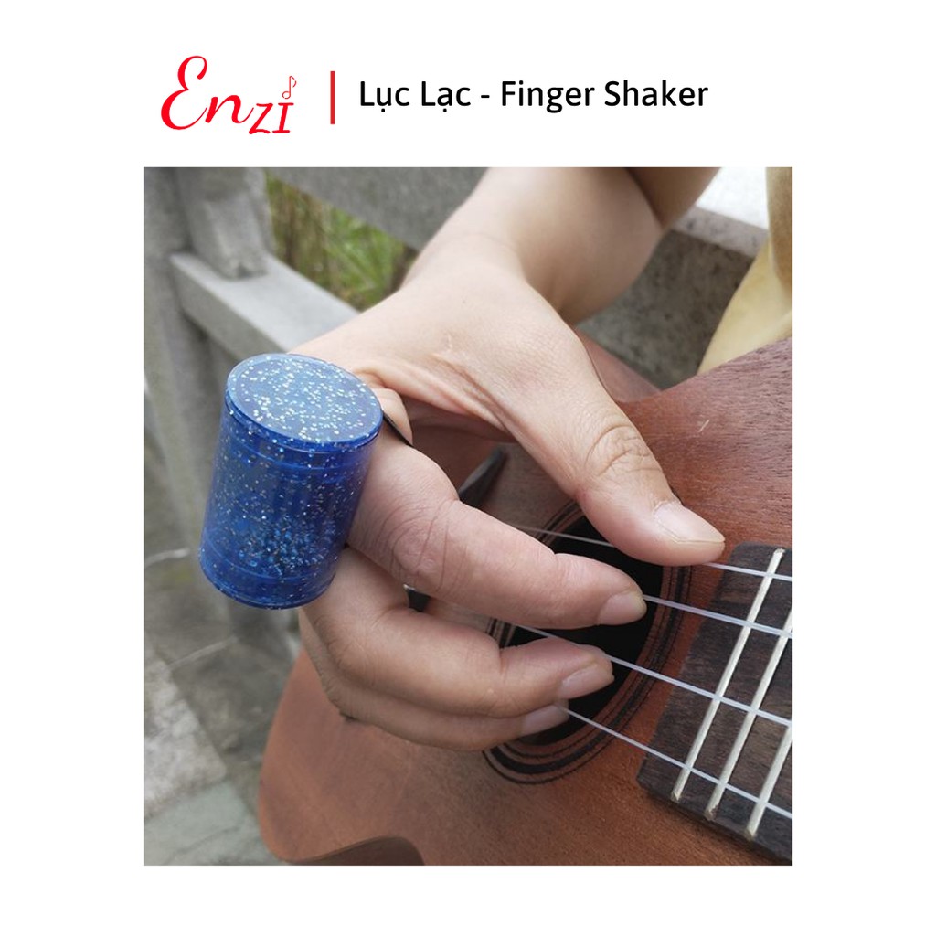 Finger shaker, lục lạc đeo ngón tay chơi đàn ukulele đàn guitar