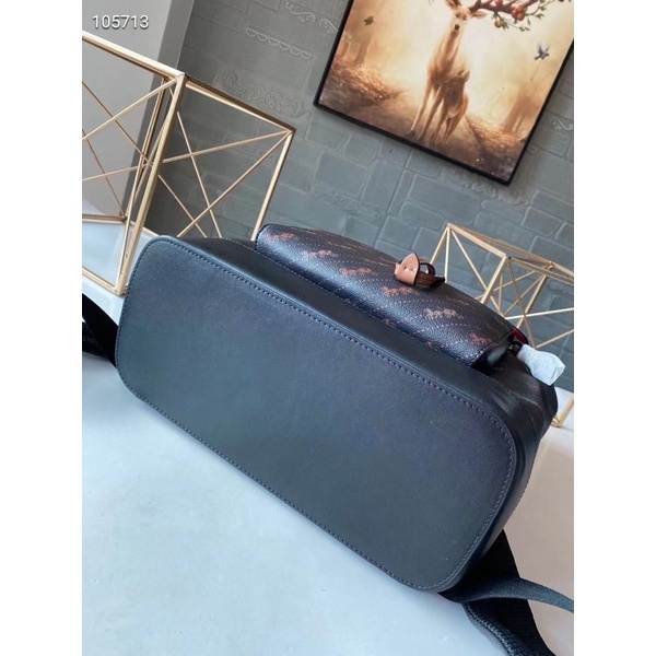 Balo Coach hoa văn C4135 nam nữ