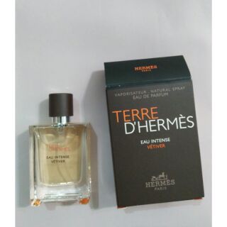 Nước hoa Terre d'Hermes Eau Intense Vertiver edp mini 12.5ml