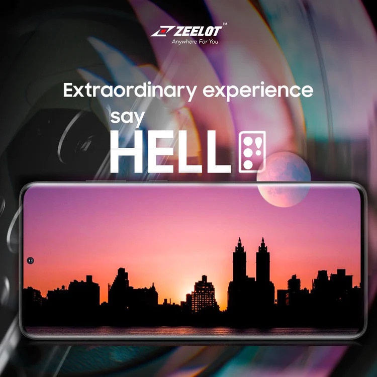 Miếng dán cường lực camera cho Samsung S21 Ultra PIshield Zeelot