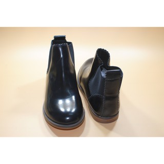 Boots - Bốt cổ chân Zara da bóng size 34