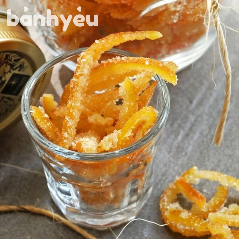 Mứt Trần Bì Túi 1kg/ Mứt vỏ quýt thơm ngon PL227B
