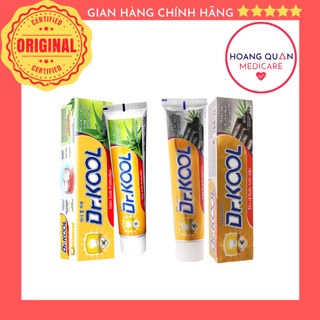 [HÀNG NHẬP KHẨU] Kem đánh răng Dr.KOOL - Muối tre/ Thảo dược Nha đam tuýp 150g