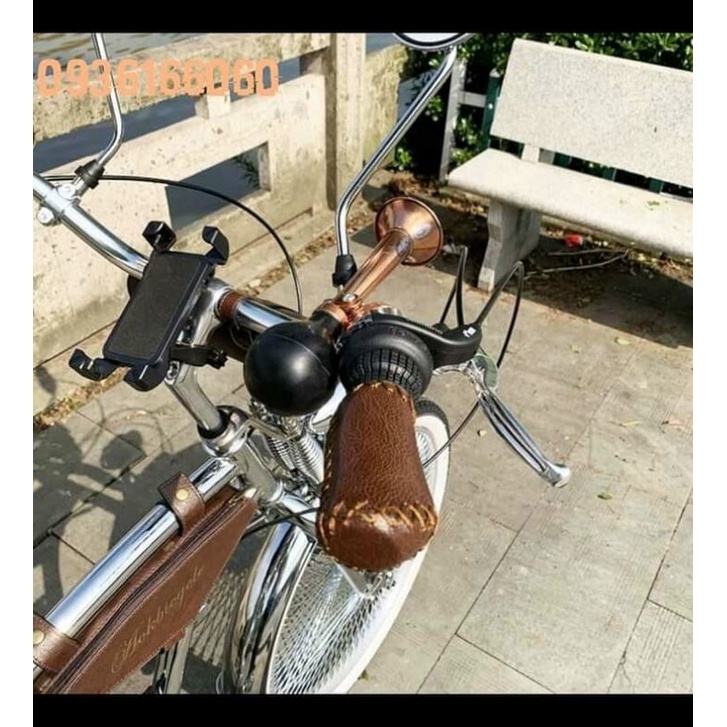 XE ĐẠP VUA - Phiên bản mầu inox - Xe đạp hạng sang độc lạ