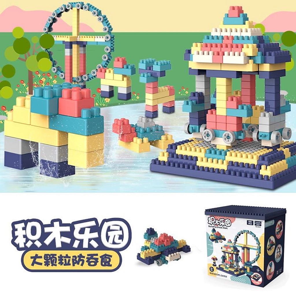 Bộ đồ chơi xếp hình LEGO 520 chi tiết Giúp Bé Thoải Mãi Sáng Tạo và Vận Động