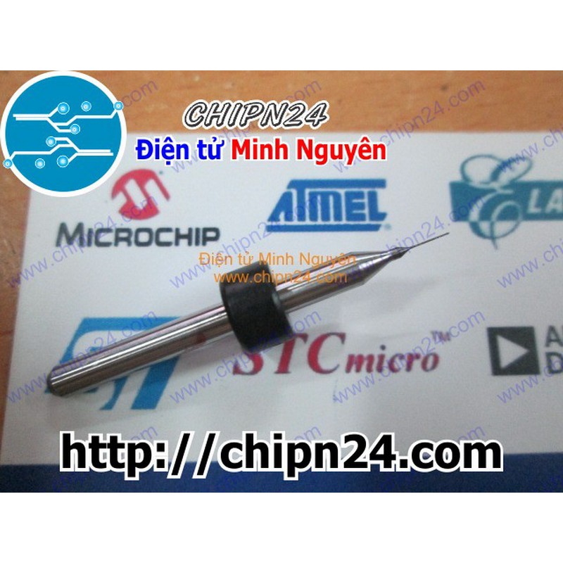 [2 CÂY] Mũi khoan mạch in CNC 0.2mm