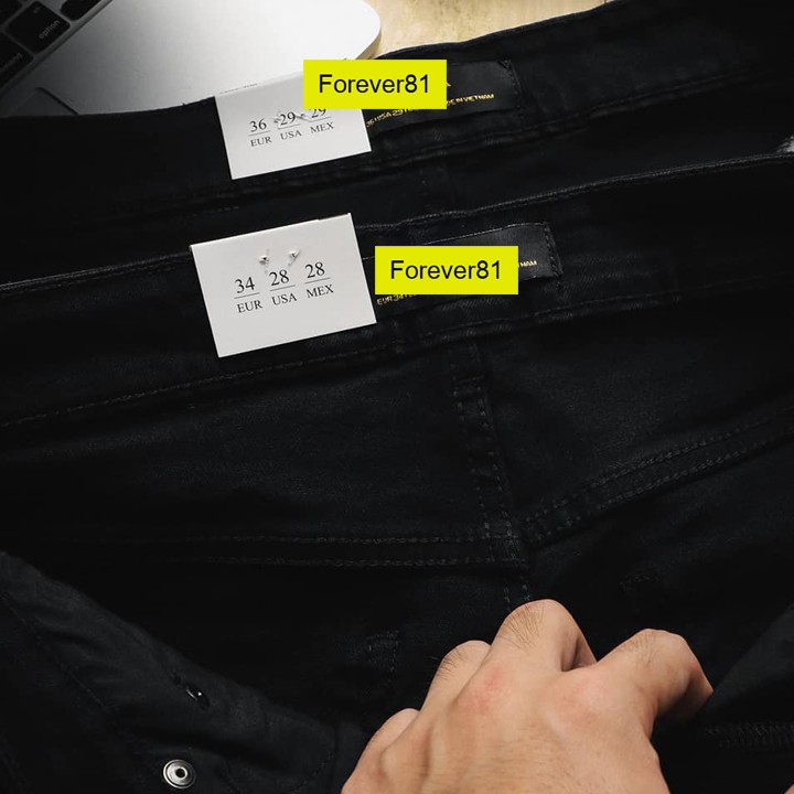 Quần Jean đen Nam ZARA Cao Cấp Form Slimfit | BigBuy360 - bigbuy360.vn