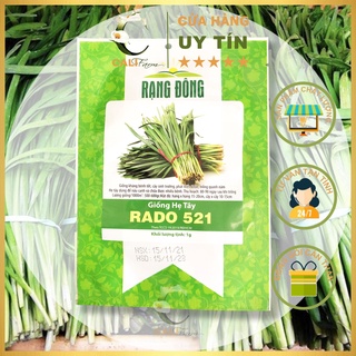 Hạt giống hẹ tây rado 521