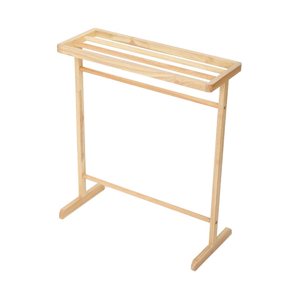 HomeBase PLIM Giá/kệ phơi quần áo bằng gỗ Thái Lan 69 x 26 x 79 cm