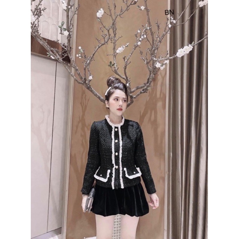 👸🏻 Áo Dạ Tweed Bánh Bèo 👸🏻Áo Dạ Công Chúa 👸🏻 | BigBuy360 - bigbuy360.vn