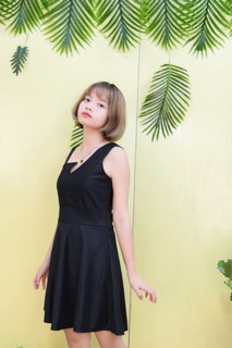 FREESHIP - HÌNH THẬT - CÓ SIZE LỚN - ĐẦM CUT OUT CÁ TÍNH