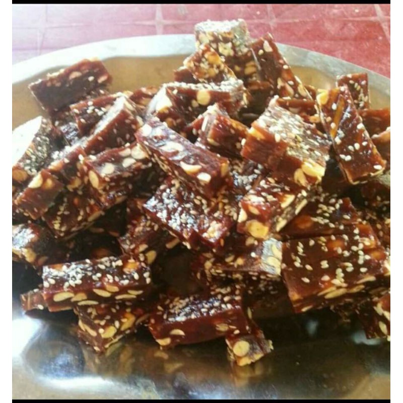 Kẹo chuối dẻo mix gừng, cà chua đậu phộng ít bột nhiều chuối 500g