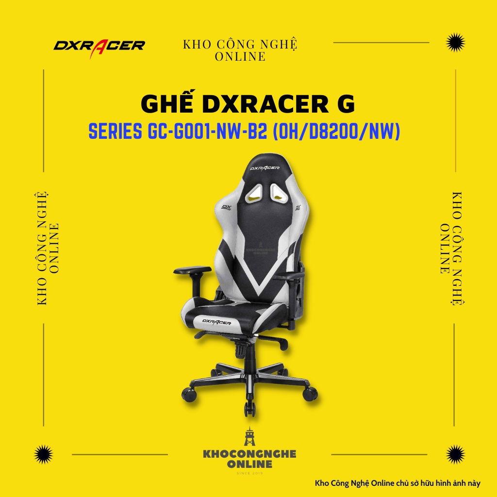 Ghế DXRacer G Series GC-G001-NW-B2 (OH/D8200/NW)