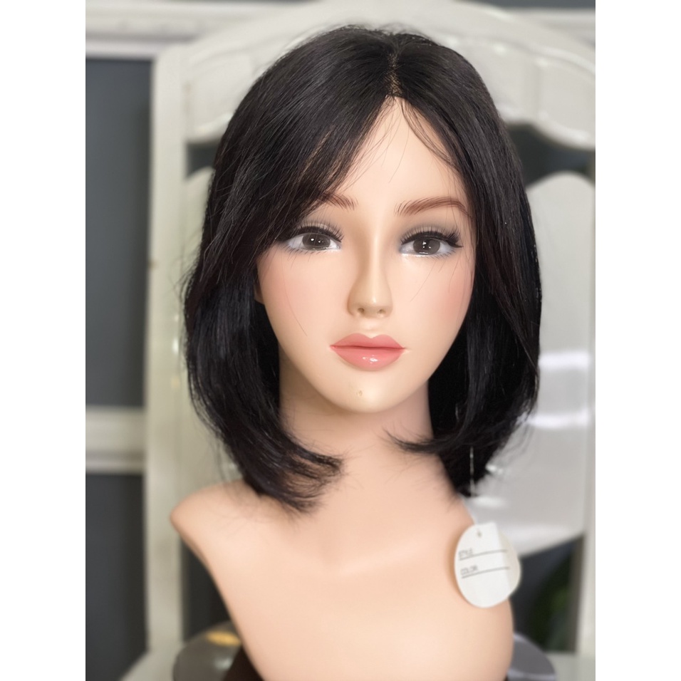 🔆 Tóc giả nữ làm từ sợi tóc thật. Khách được lựa màu / kiểu theo ý thích