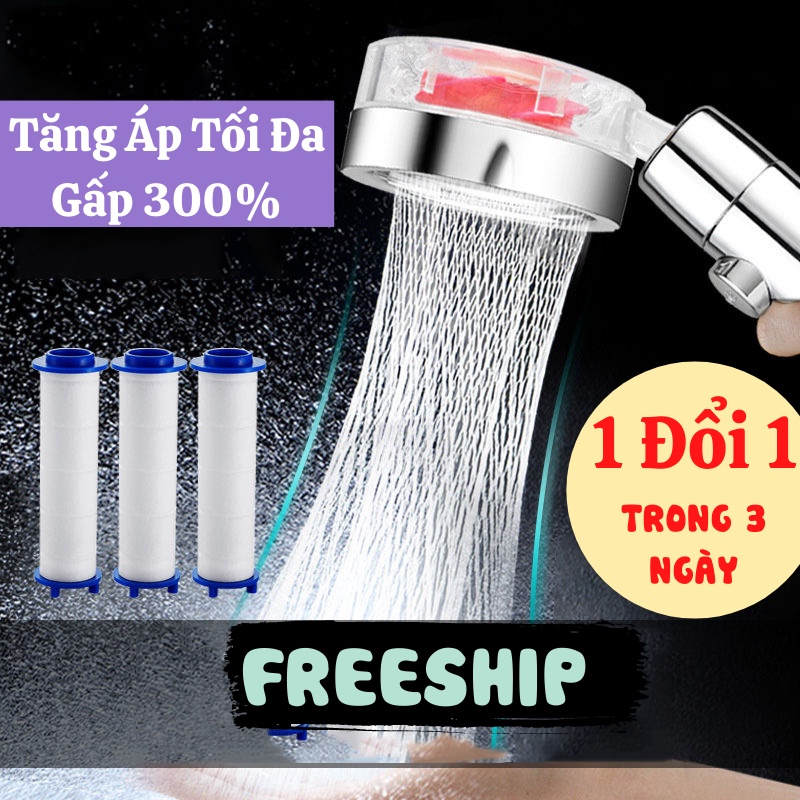 Vòi Hoa Sen Tăng Áp Cao Cấp Không Gỉ Siêu Bền KHO GIA DỤNG HOÀNG ANH