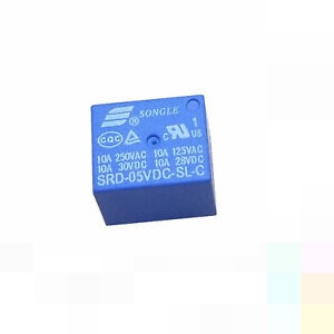 Relay 5v Songle loại 5 chân, rờ le 5v dòng 10A.