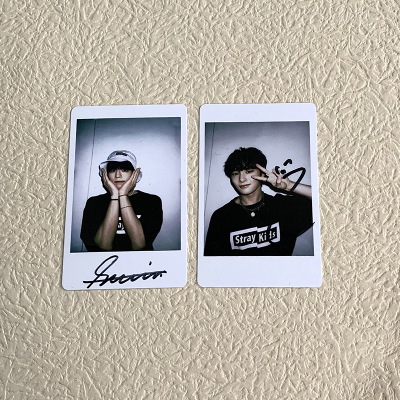 Set 7 tấm thẻ ảnh lomo card nhóm nhạc Kpop STRAY KIDS