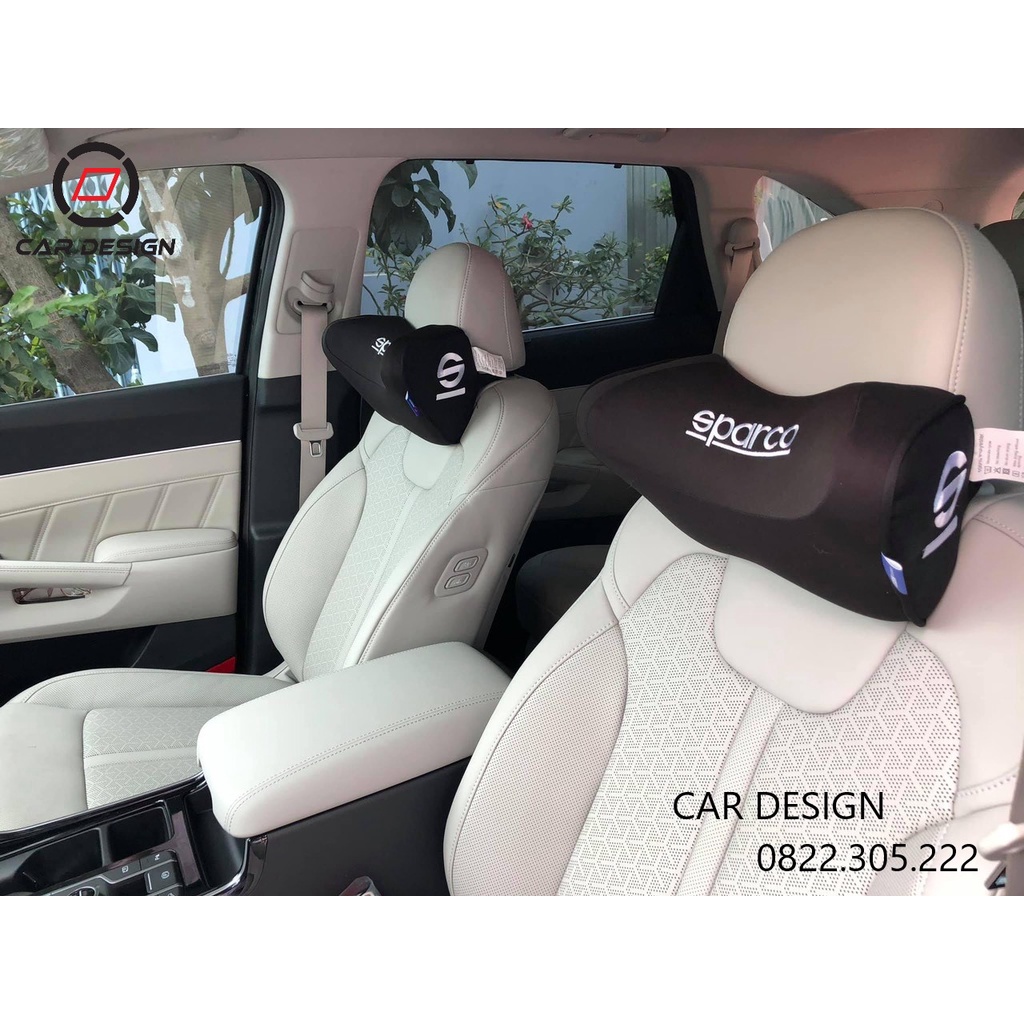 Gối Tựa Đầu Sparco Mẫu Chữ U Thể Thao - Hàng Chính Hãng