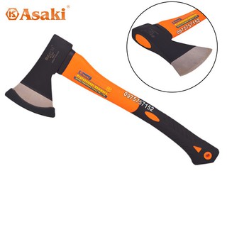 Búa Rìu Asaki bổ củi, chặt cây, làm vườn, thoát hiểm, cứu hộ đa năng 600G giocongcu