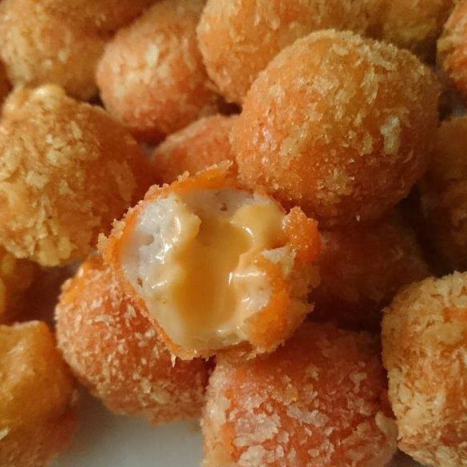 Viên hải sản sốt phô mai Ongon viên chiên thả lẩu ăn vặt ngon 500g (sỉ-lẻ) | BigBuy360 - bigbuy360.vn