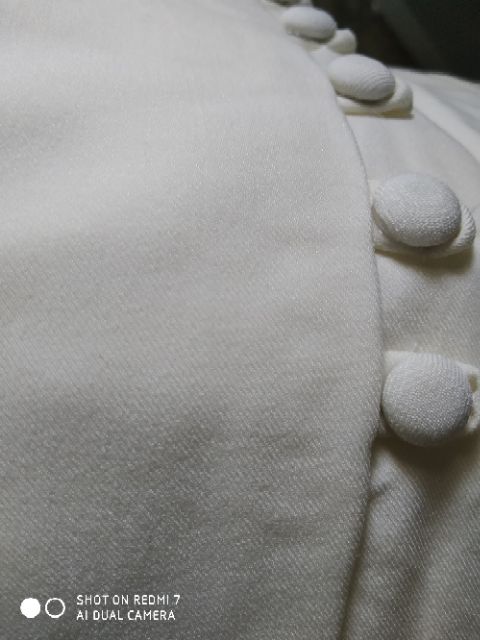 Đầm nút bọc tay phồng (có 5 màu, ảnh thật) | BigBuy360 - bigbuy360.vn