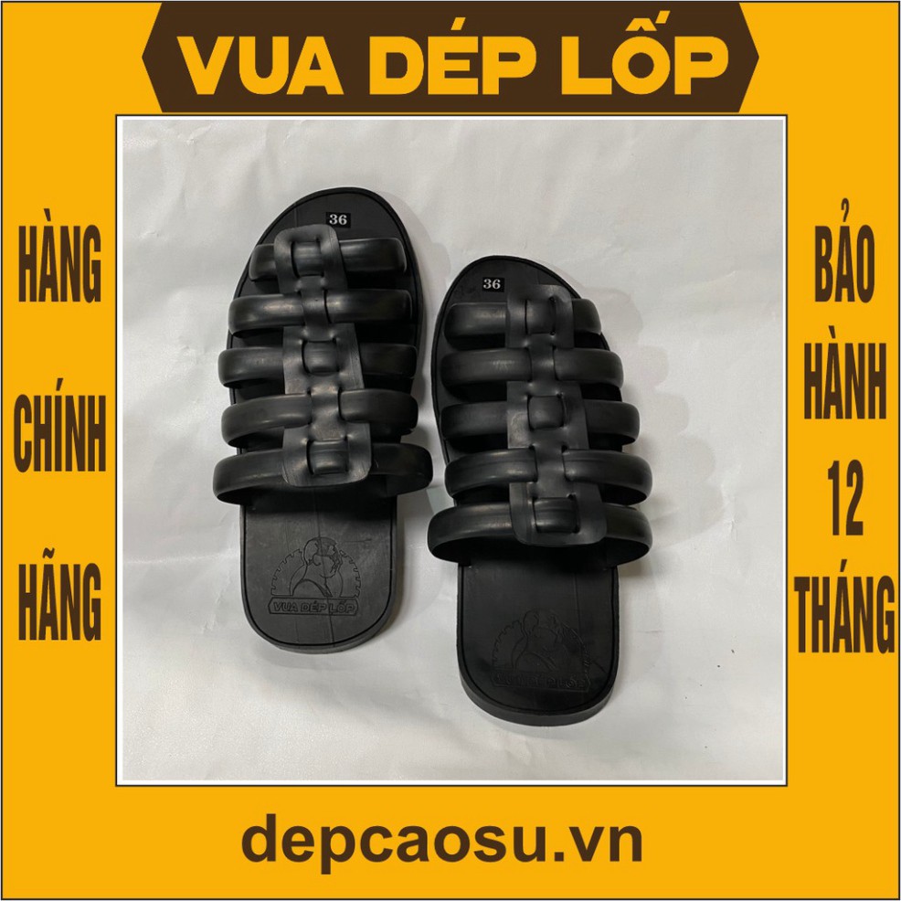 Dép cao su 5 quai dép rọ, được làm thủ công của Vua dép lốp Phạm Quang Xuân, ảnh thật, bảo hàng và sẵn hàng