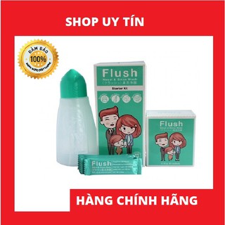Bình rửa mũi Flush – TẶNG 14 GÓI MUỐI