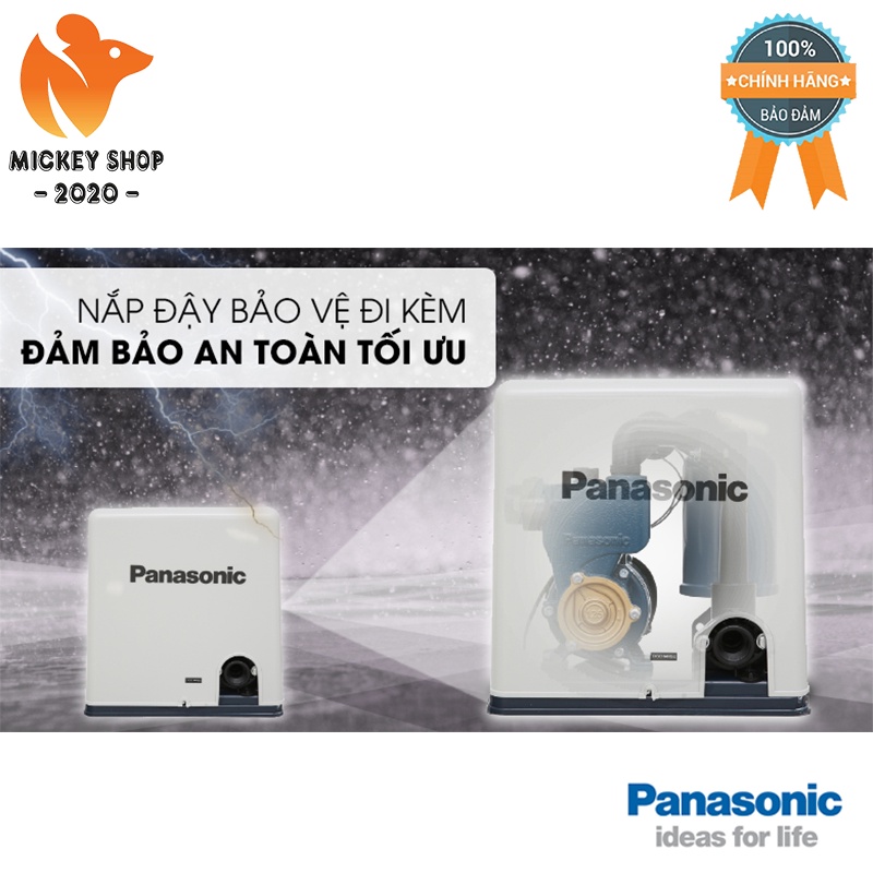 [ NHẬT BẢN ] Máy bơm nước tăng áp Panasonic A-130JACK 125W - CHÍNH HÃNG