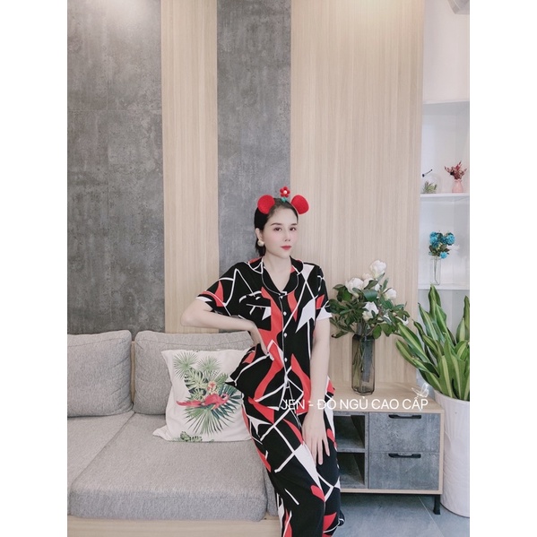 [CHÍNH HÃNG][Ảnh thật]Bộ Pyjama dài Latinh JEN mát lạnh | BigBuy360 - bigbuy360.vn