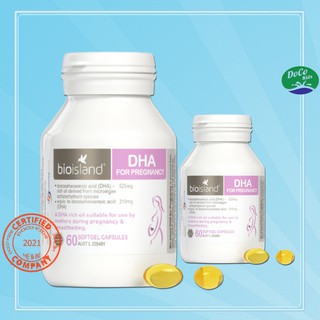 Viên DHA Bầu Bio Island hàng Úc,DHA dành cho mẹ bầu 60 viên.