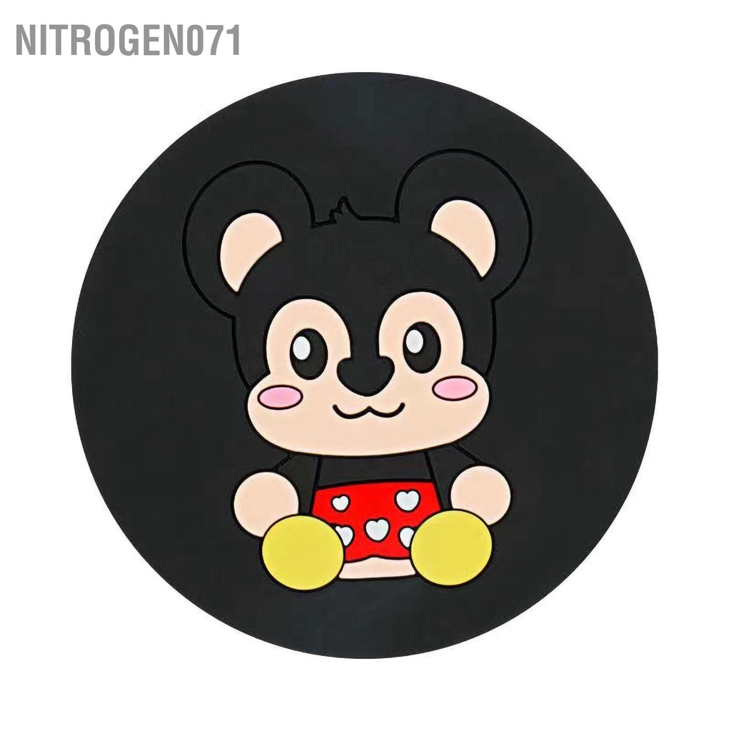 Nitrogen071 Ô tô dễ thương Giá đỡ ô Tấm lót chống trượt Cup cốc Coaster Phổ thông cho