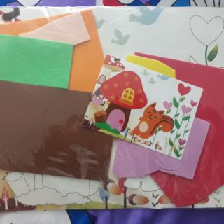 Tranh xé dán 3d ( A4 - A5 )