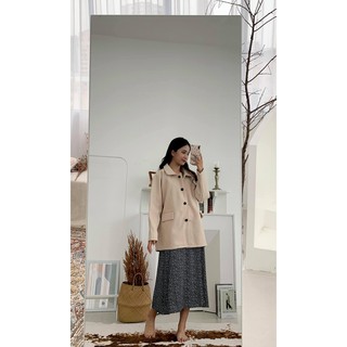 Áo khoác dạ 2 lớp