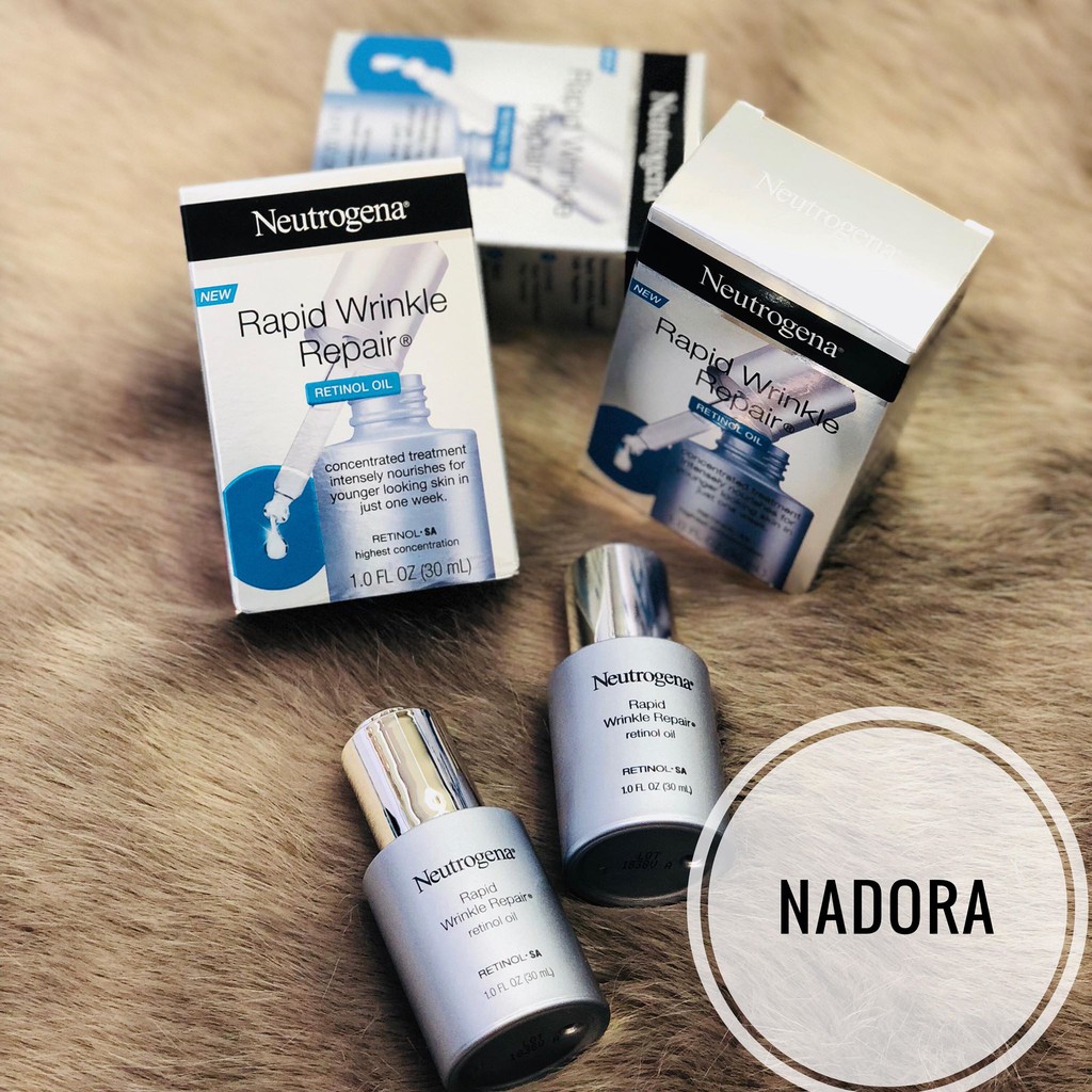 Tinh dầu dưỡng Neutrogena Rapid Wrinkle Repair Retinol Oil