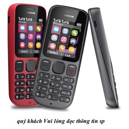 (Có Pin Sạc) Nokia 101- 2 Sim Nghe Nhạc Bảo Hành 12 Tháng Giá Chuẩn Chất Lượng Chuẩn