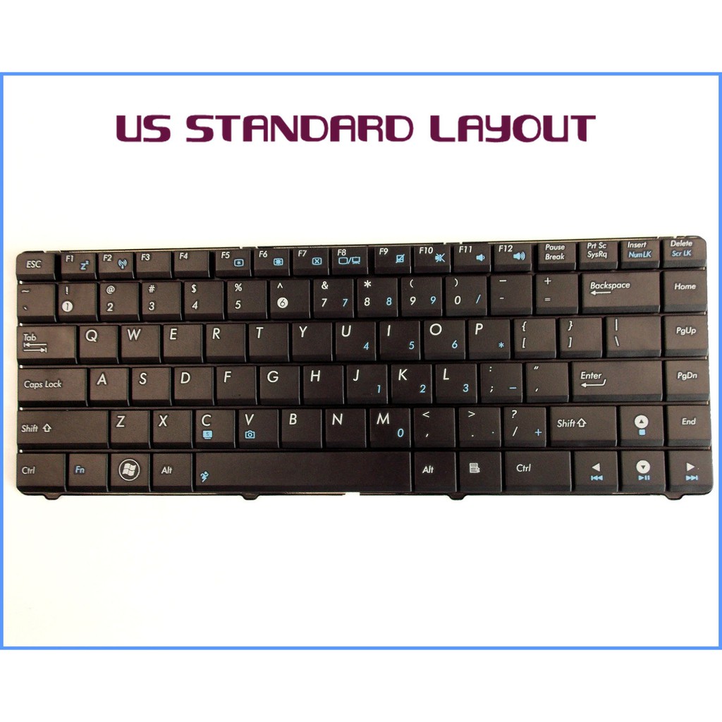 Bàn phím laptop asus  K40 K40IN K40IJ K40 X8A X8AIJ | WebRaoVat - webraovat.net.vn