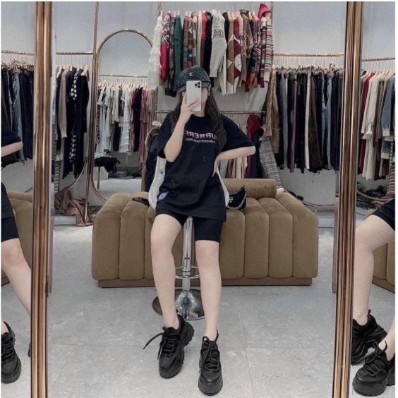 ⚡ Freeship ⚡ QUẦN LEGGING LỬNG đùi nữ nâng mông, quần thun ôm siêu co giãn lưng cao | BigBuy360 - bigbuy360.vn