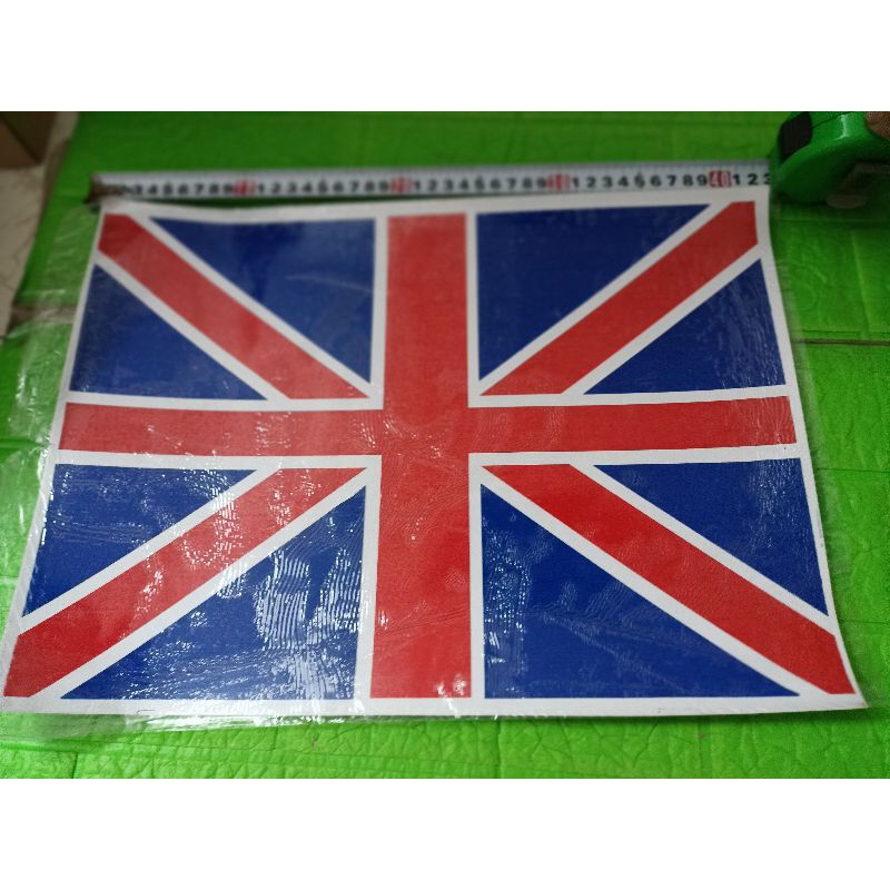 Bộ tem dán cờ anh cao 30cm dài 40 cm