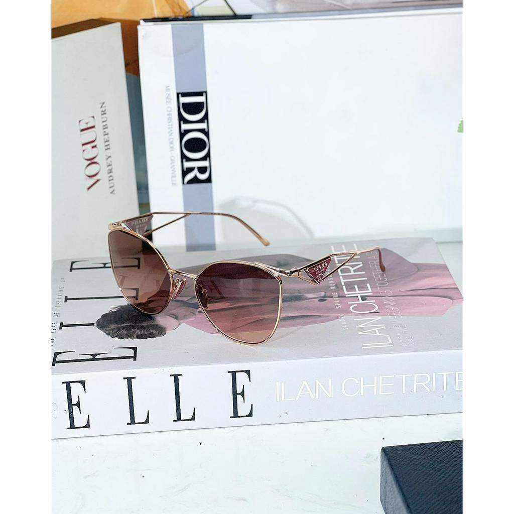 Kính mát chính hãng nữ Prada Neww collection  Ton màu hồng cam