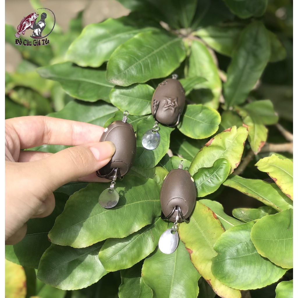 [Chất Lượng] Nhái Hơi Câu Lure Frog Toon V1, Mồi Câu Cá Thái Lan Cao Cấp