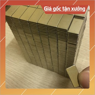 [Xả Kho Giá Xưởng] Nam Châm Đất Hiếm 20x10x2mm Siêu Từ Tính
