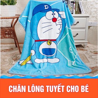Chăn lông tuyết 2 mặt cho bé loại 1x1,2m