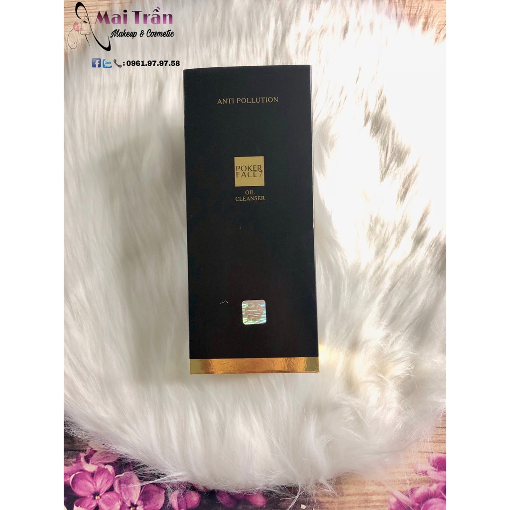 Dầu tẩy trang Poker Face 7 Anti Pollution Oil Cleanser