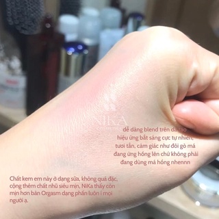 Má Hồng Dạng Kem N.a.r.s Liquid Blush [Nika Cosmetics]