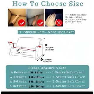 (Miễn Phí Vỏ Gối) Tấm Phủ Sofa 1 / 2 / 3 / 4