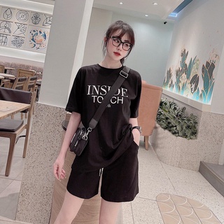 Bộ mặc nhà nữ mùa hè , đồ ngủ bigsize chất cotton Helen Clothing Inside