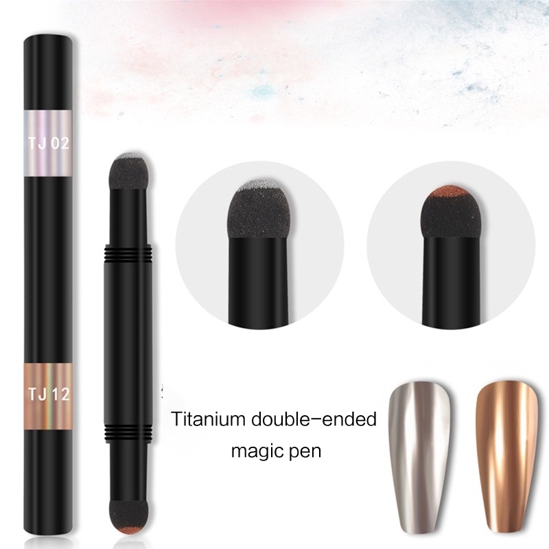 Set 12 Bút Mút Xốp Nhiều Màu Làm Móng Nghệ Thuật